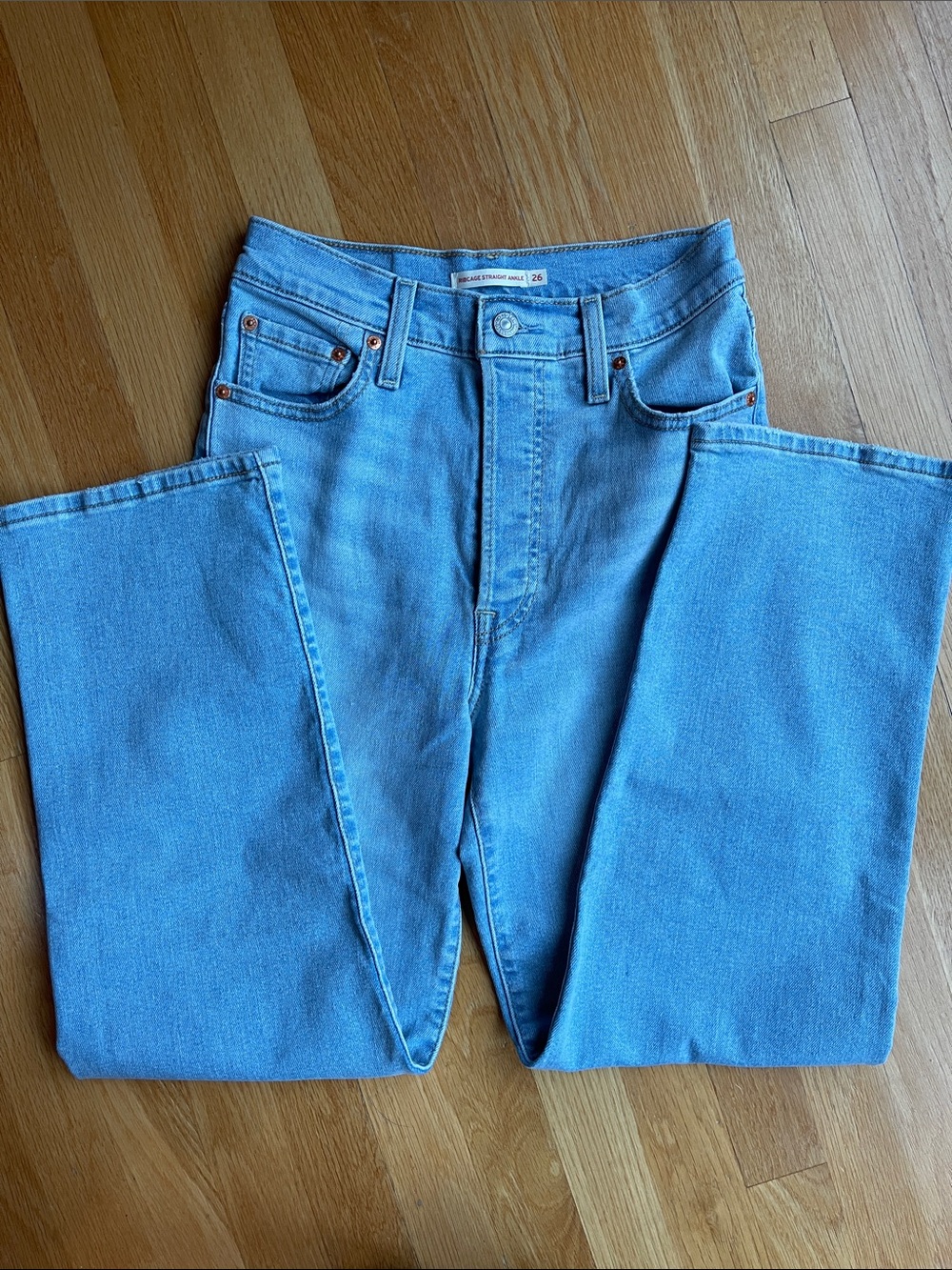 Levi's Light Blue Women's Straight Leg Jeans